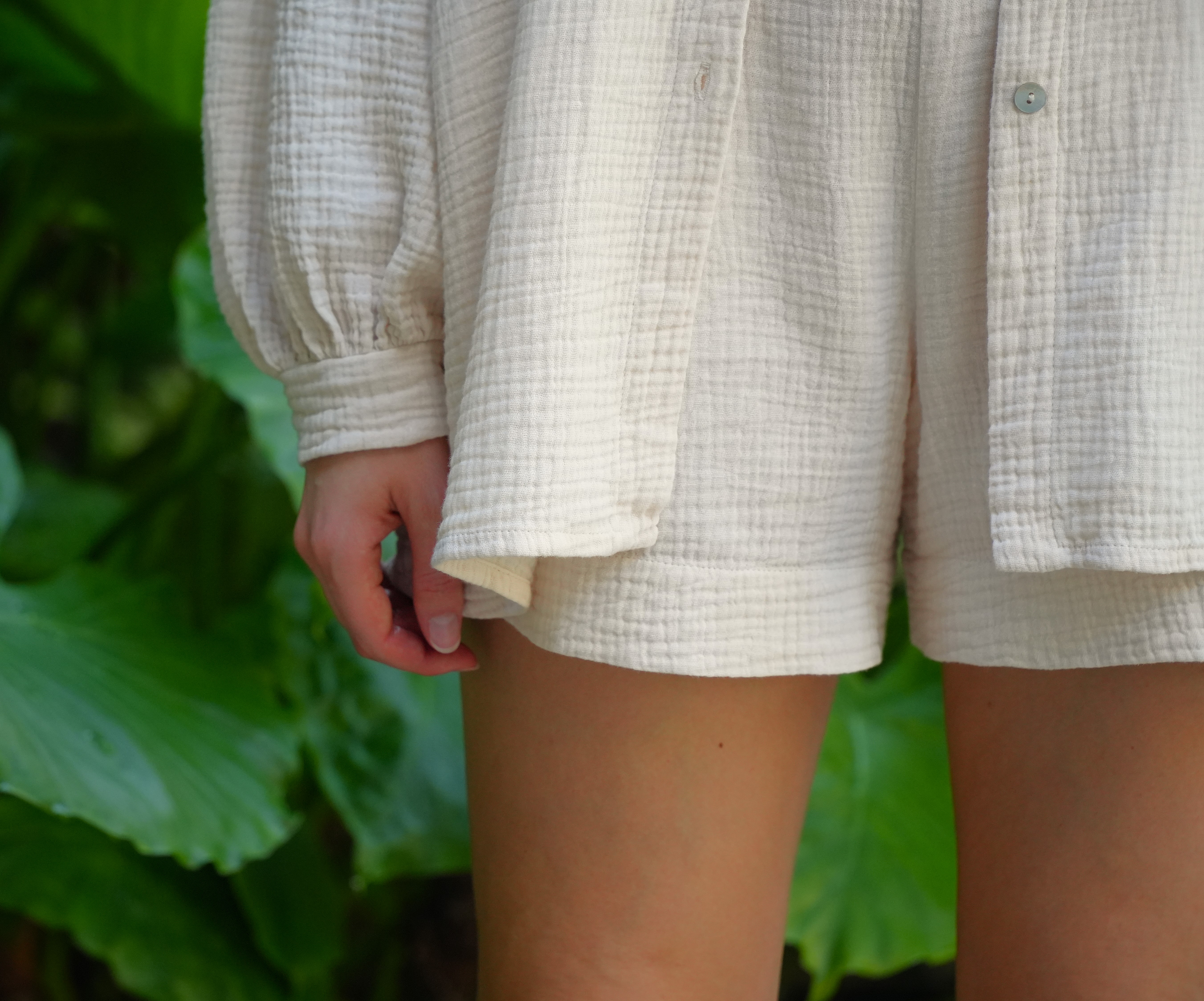 Sicily Set — styled with white tank